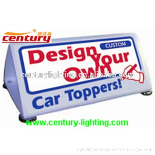 led car top sign